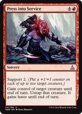 Press into Service 114/184 Oath of the Gatewatch Singles (Español)