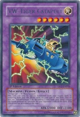 VW-Tiger Catapult - DP2-EN016 - Rare 1st Edition Duelist Pack: Chazz Princeton 1st Edition Singles
