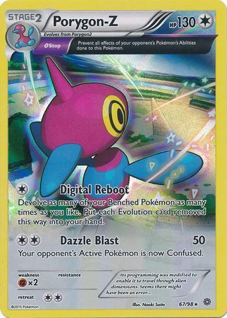 Porygon-Z - 67/98 - Holo Rare
XY: Ancient Origins Singles