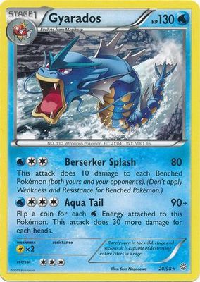 Gyarados - 20/98 - Rare
XY: Ancient Origins Singles