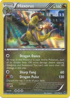 Haxorus - 111/162 - Holo Rare
XY: Breakthrough Singles