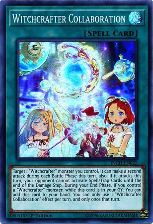 Witchcrafter Collaboration - INCH-EN022 - Super Rare 1st Edition The Infinity Chasers Singles