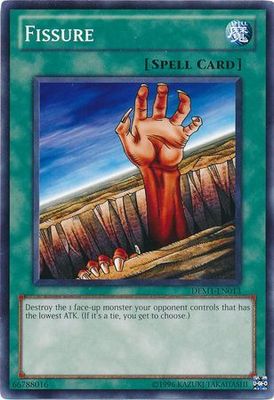 Fissure - DEM1-EN013 - Common
Yu-Gi-Oh! Promos: Other (Espanol)