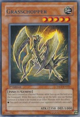 Grasschopper - TAEV-EN022 - Rare 1st Edition Tactical Evolution [TAEV] 1st Edition Singles
