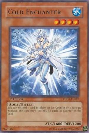 Cold Enchanter - TDGS-EN096 - Rare 1st Edition The Duelist Genesis [TDGS] 1st Edition Singles