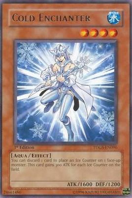 Cold Enchanter - TDGS-EN096 - Rare 1st Edition The Duelist Genesis [TDGS] 1st Edition Singles