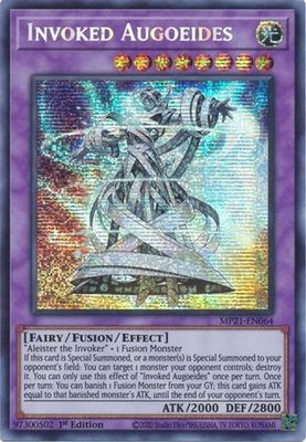 Invoked Augoeides - MP21-EN064 - Prismatic Secret Rare 1st Edition
2021 Mega-Tin: Ancient Battles 1st Edition Singles