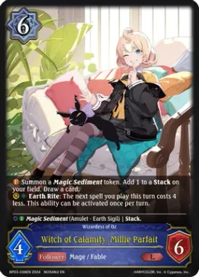 SJ Witch of Calamity, Millie Parfait - BP03: Flame of Laevateinn (BP03)
BP03: Flame of Laevateinn Foil