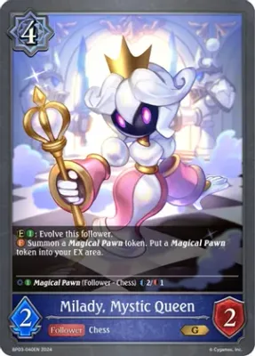 SJ Milady, Mystic Queen - BP03: Flame of Laevateinn (BP03)
BP03: Flame of Laevateinn Foil