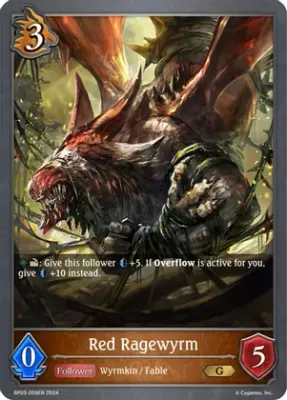 SJ Red Ragewyrm - BP03: Flame of Laevateinn (BP03)
BP03: Flame of Laevateinn Foil