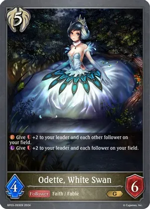 SJ Odette, White Swan - BP03: Flame of Laevateinn (BP03)
BP03: Flame of Laevateinn Foil