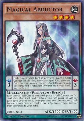 Magical Abductor - CORE-EN041 - Rare 1st Edition
Clash of Rebellions 1st Edition Singles(español)