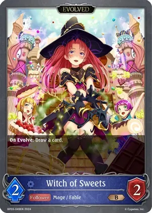 Witch of Sweets (Evolved) - BP03: Flame of Laevateinn (BP03)
BP03: Flame of Laevateinn