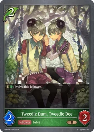 Tweedle Dum, Tweedle Dee - BP03: Flame of Laevateinn (BP03) BP03: Flame of Laevateinn