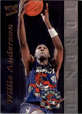 1995-96 Ultra Toronto Raptors Basketball Card #247 Willie Anderson EXP