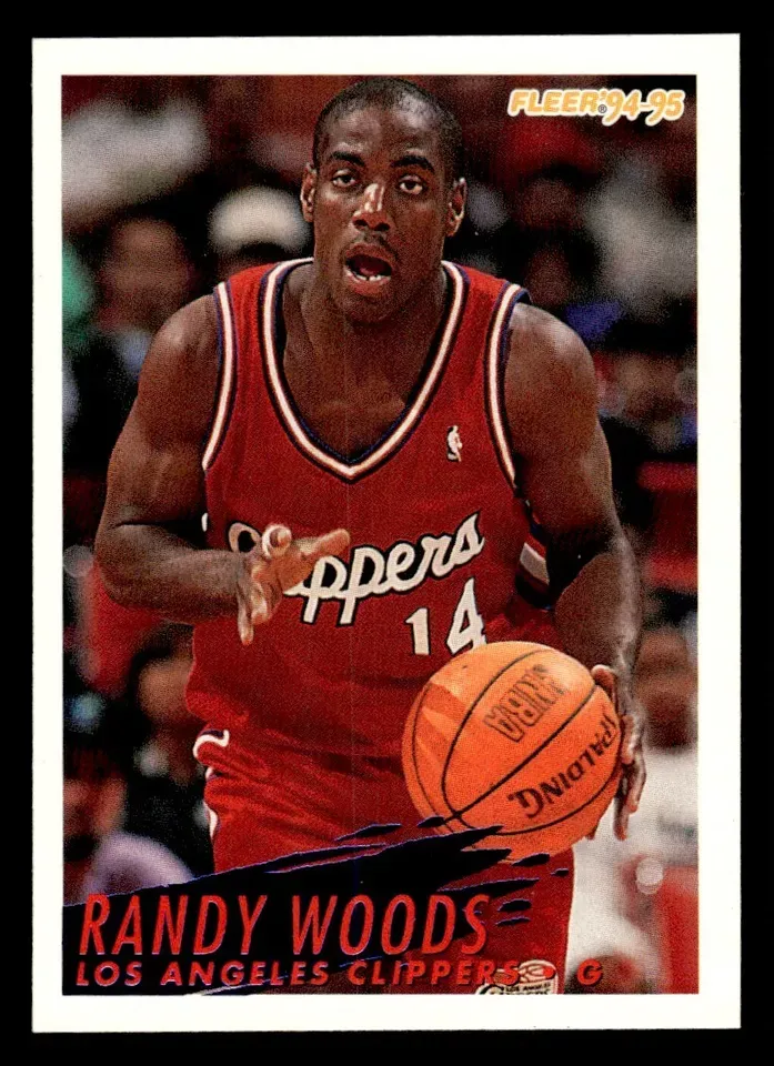 1994 Fleer #304 Randy Woods - Los Angeles Clippers