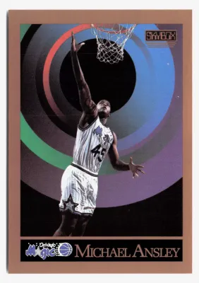 1990-91 SkyBox Michael Ansley Orlando Magic #200