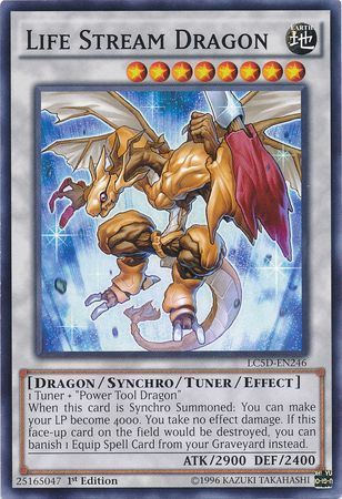 Life Stream Dragon - LC5D-EN246 - Common 1st Edition Legendary Collection 5D's LC5D Singles