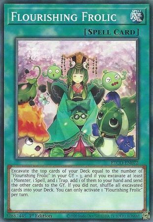 Flourishing Frolic - ETCO-EN072 - Common 1st Edition Eternity Code 1st Edition Singles