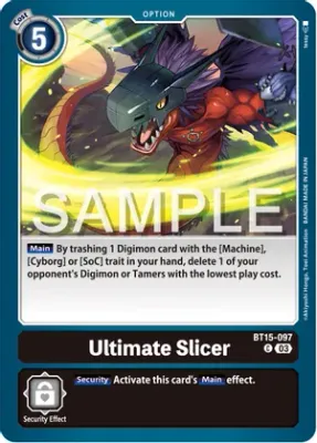 Ultimate Slicer - Exceed Apocalypse (BT15)
Exceed Apocalypse