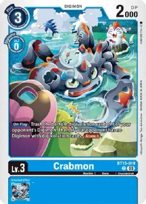 Crabmon - Exceed Apocalypse (BT15)
Exceed Apocalypse