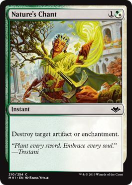 Nature&#39;s Chant 210/254 Modern Horizons Singles