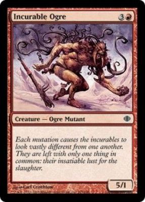 Incurable Ogre
Shards of Alara Singles(Español)