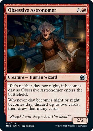 Obsessive Astronomer 152/277 - Innistrad: Midnight Hunt Singles