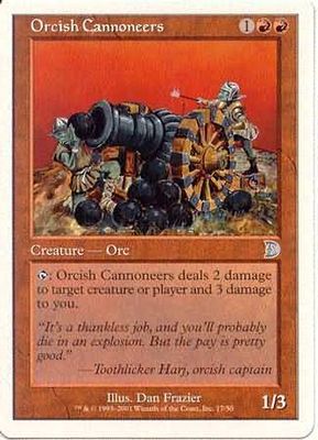 Orcish Cannoneers
Deckmasters Singles