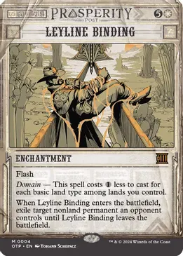 SJ Leyline Binding - Outlaws of Thunder Junction: Breaking News (OTP)
Outlaws of Thunder Junction: Breaking News