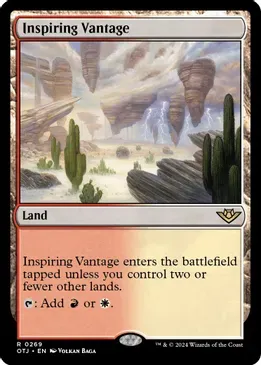 SJ Inspiring Vantage - Outlaws of Thunder Junction (OTJ)
Outlaws of Thunder Junction