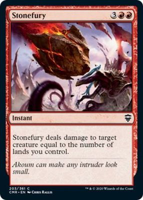 Stonefury 203/361 - Commander Legends Singles