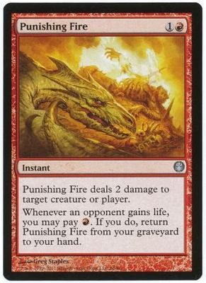 Punishing Fire
Duel Decks Knights vs. Dragons Singles (Español)