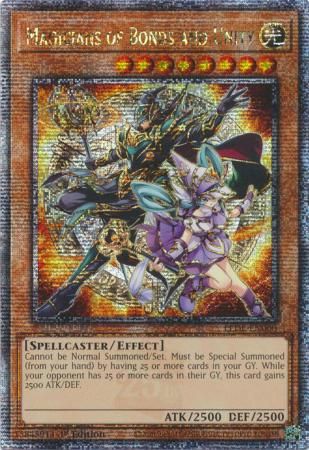 SJ Magicians of Bonds and Unity - LEDE-EN000 - Quarter Century Rare 1st Edition
Legacy of Destruction [LEDE] 1st Edition Singles