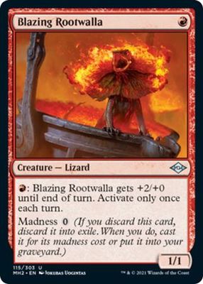 Blazing Rootwalla 115/303
Modern Horizons 2 Singles