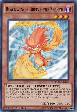 SJ Blackwing - Breeze the Zephyr - LC5D-EN122 - Common 1st Edition
Legendary Collection 5D&#39;s LC5D Singles