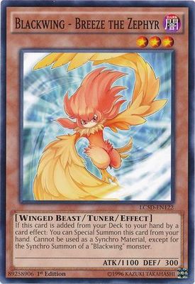 SJ Blackwing - Breeze the Zephyr - LC5D-EN122 - Common 1st Edition
Legendary Collection 5D&#39;s LC5D Singles
