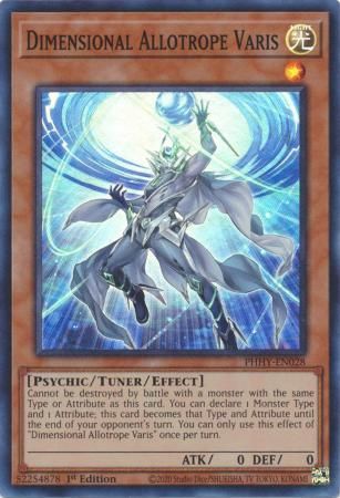 Dimensional Allotrope Varis - PHHY-EN028 - Super Rare 1st Edition Photon Hypernova 1st Edition Singles (español)