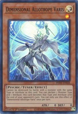 Dimensional Allotrope Varis - PHHY-EN028 - Super Rare 1st Edition Photon Hypernova 1st Edition Singles (español)