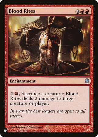 Blood Rites - The List
The List Singles