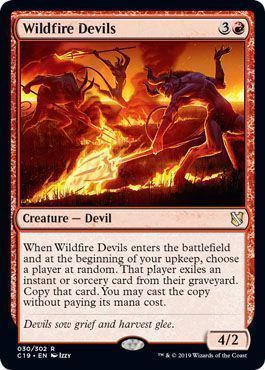 Wildfire Devils 030/302 Commander 2019 Singles (Español)