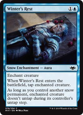Winter&#39;s Rest 078/254 Modern Horizons Singles