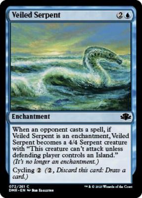 Veiled Serpent 072/261 Dominaria Remastered Singles