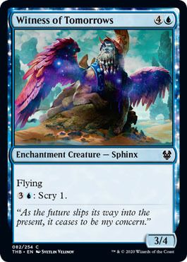 Witness of Tomorrows 082/254 Theros: Beyond Death Singles(Español)