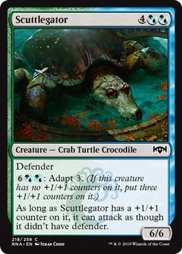 Scuttlegator 218/259
Ravnica Allegiance Singles(Español)