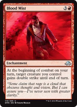 Blood Mist 119/205 - Eldritch Moon Singles  (Frances)