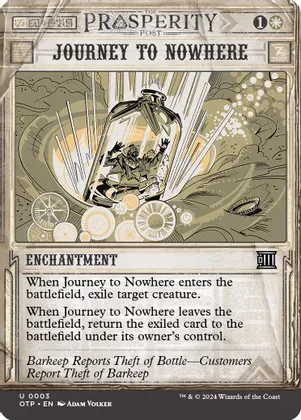Journey to Nowhere - Outlaws of Thunder Junction: Breaking News (OTP) Outlaws of Thunder Junction: Breaking News