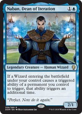 Naban, Dean of Iteration 058/269 Dominaria Singles (Español)