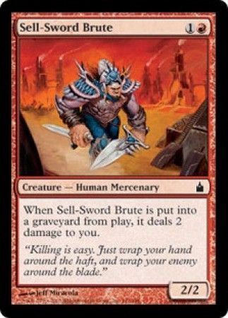 Sell-Sword Brute 142/306 Ravnica Singles  (Español)