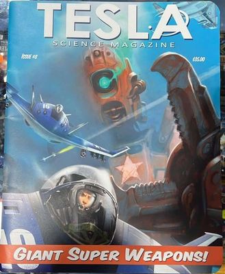 SJ Tesla Science Magazine Giant Super Weapons Ingles